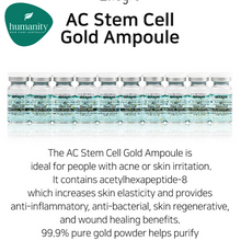Load image into Gallery viewer, Stayve AC Stem Cell Gold Ampoule (10pcs x 8ml)