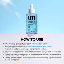 Load image into Gallery viewer, Lesimo Hyaluronic Acid Aqua Serum 1X50ml