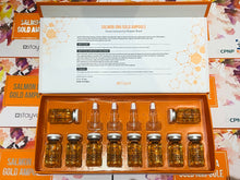 Load image into Gallery viewer, Stayve Booster Salmon DNA Gold Ampoule (10pcs x 8ml)
