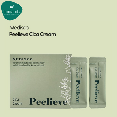 50% OFF Medisco Peelieve Cica Cream - 2ml x 30 pcs/box