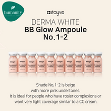 Load image into Gallery viewer, Stayve Dermawhite BB Glow Ampoule No.1-2 Light Rose (10pcs x 8ml)