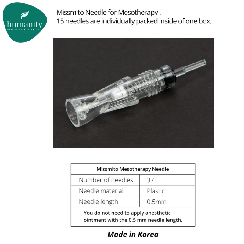 MISSMITO Mesotherapy Cartridges for BB Glow PMU Machine – Humanity Skin ...