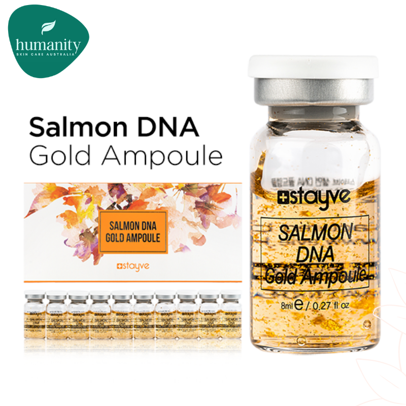 Stayve Booster Salmon DNA Gold Ampoule (10pcs x 8ml)